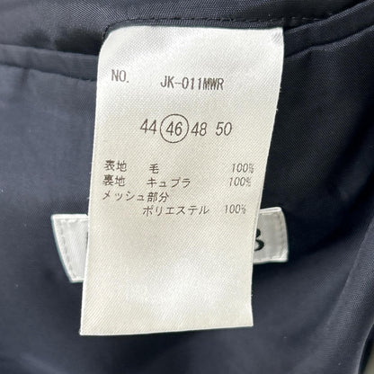 BLACK WOOL JACKET PANTS SET UP SUIT SET UP 46/48 Men's
