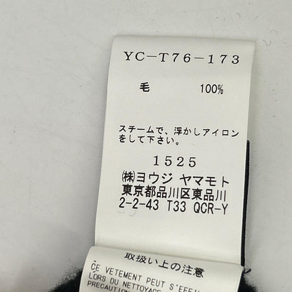 YC-T76-173 黑色 羊毛 不对称高领斗篷针织上衣 2 女士
