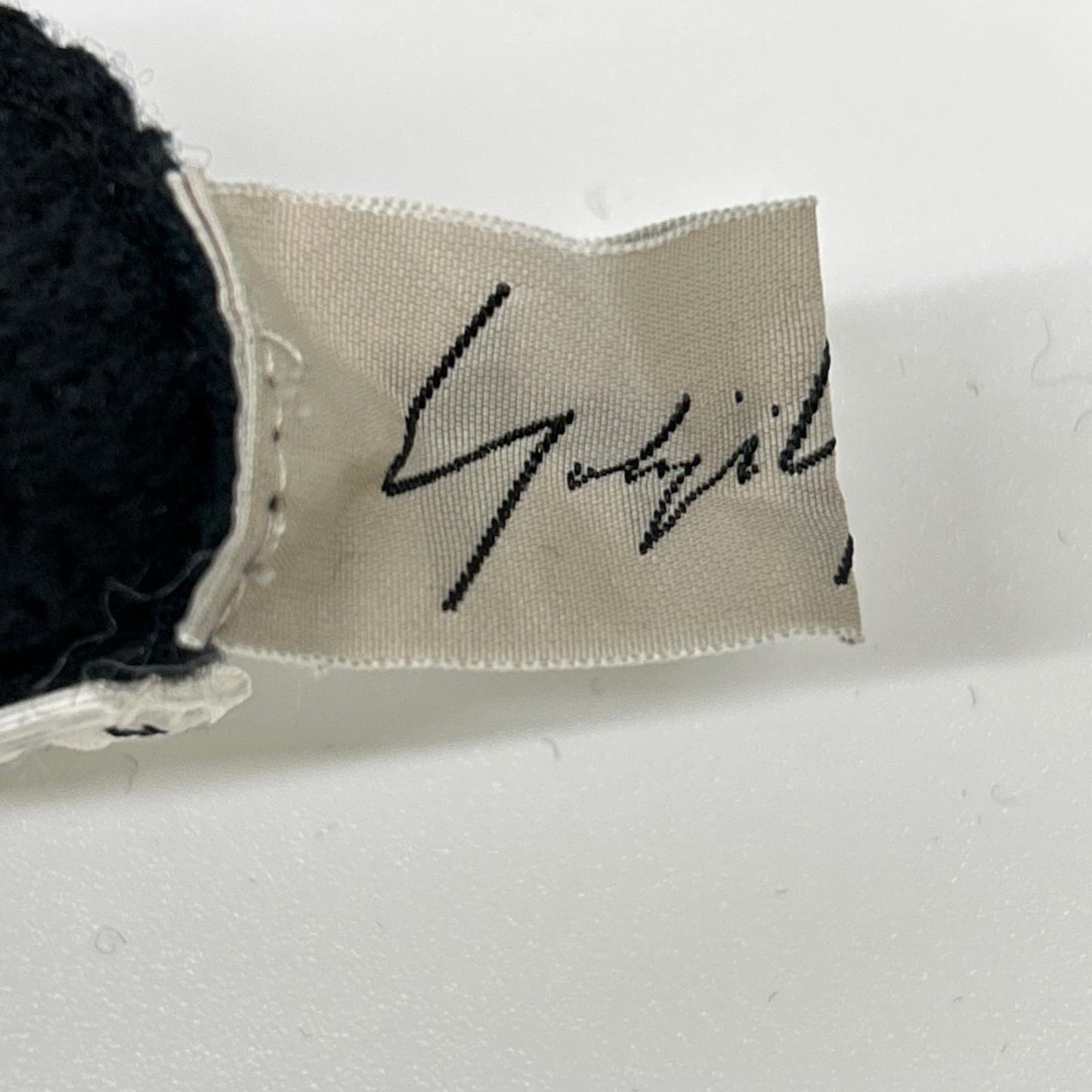 Yohji Yamamoto ヨウジヤマモト FC-K23-188 ブラック 刺繍デザイン ロングニットトップス トップス