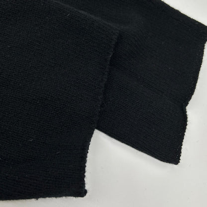 Yohji Yamamoto 山本耀司 FC-K23-188 黑色 刺绣设计 长款针织上衣 上衣