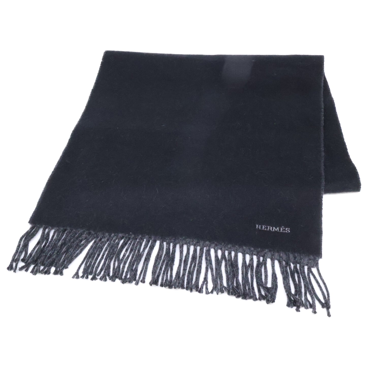 HERMES 爱马仕 【美品】Recto Verso 羊绒围巾