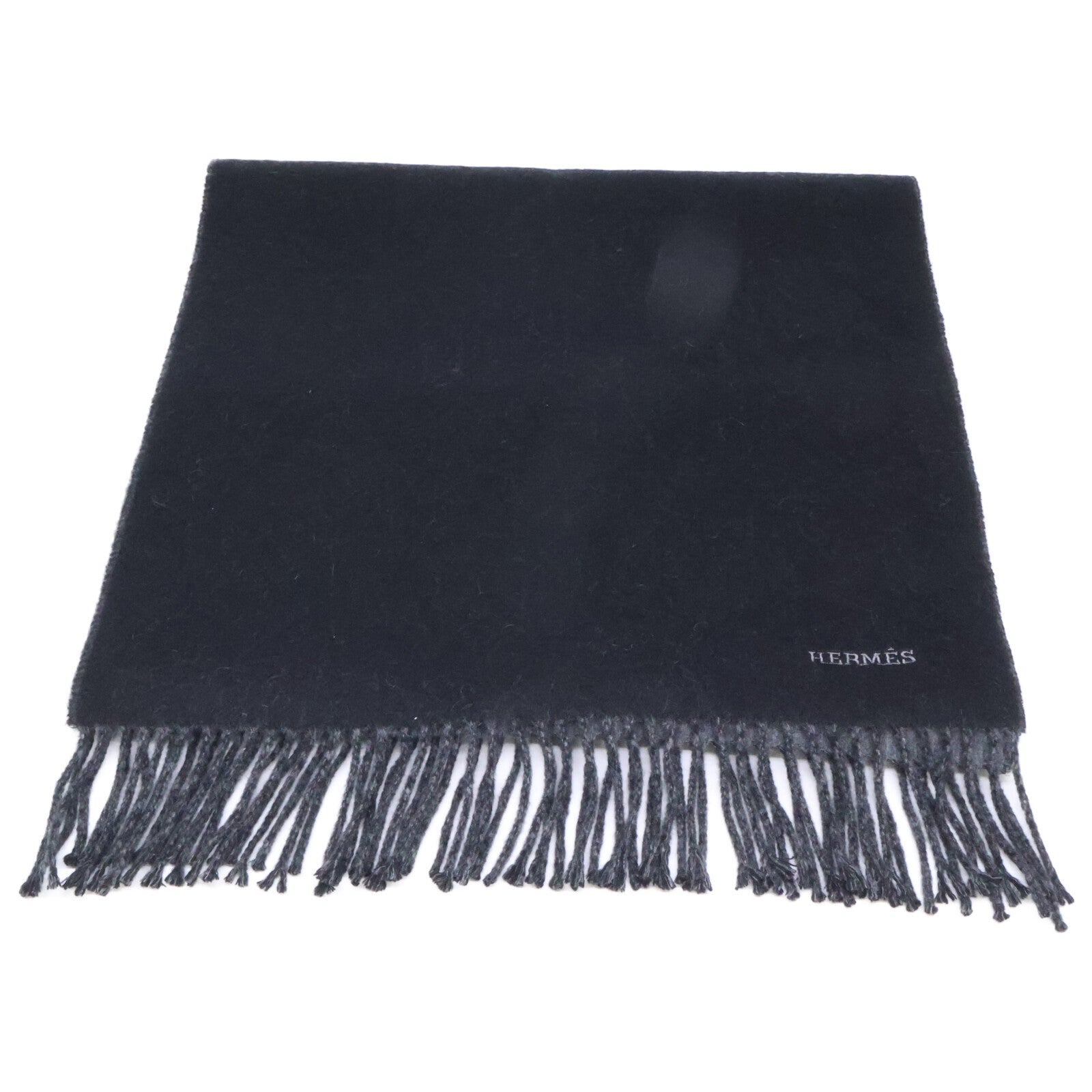 HERMES 爱马仕 【美品】Recto Verso 羊绒围巾