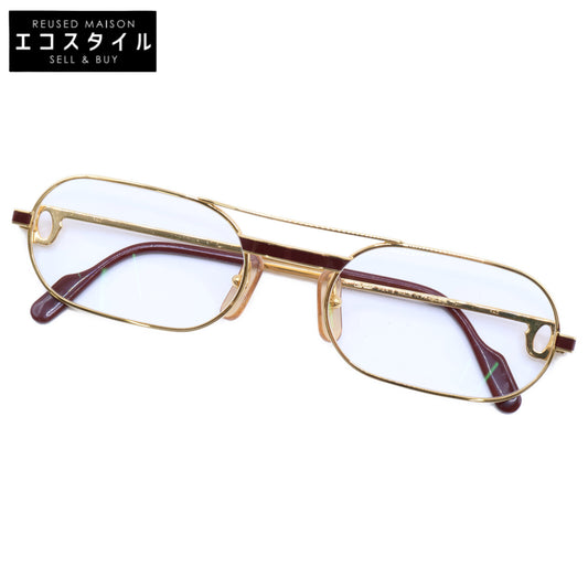 Cartier Vintage Prescription Lens Two-Bridge Oval-Shaped Eyeglass Frames