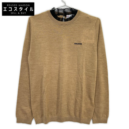 RED VALENTINO レッドヴァレンチノ XR3KC09J ブラウン ウール×カシミヤ レースカラー ニット トップス