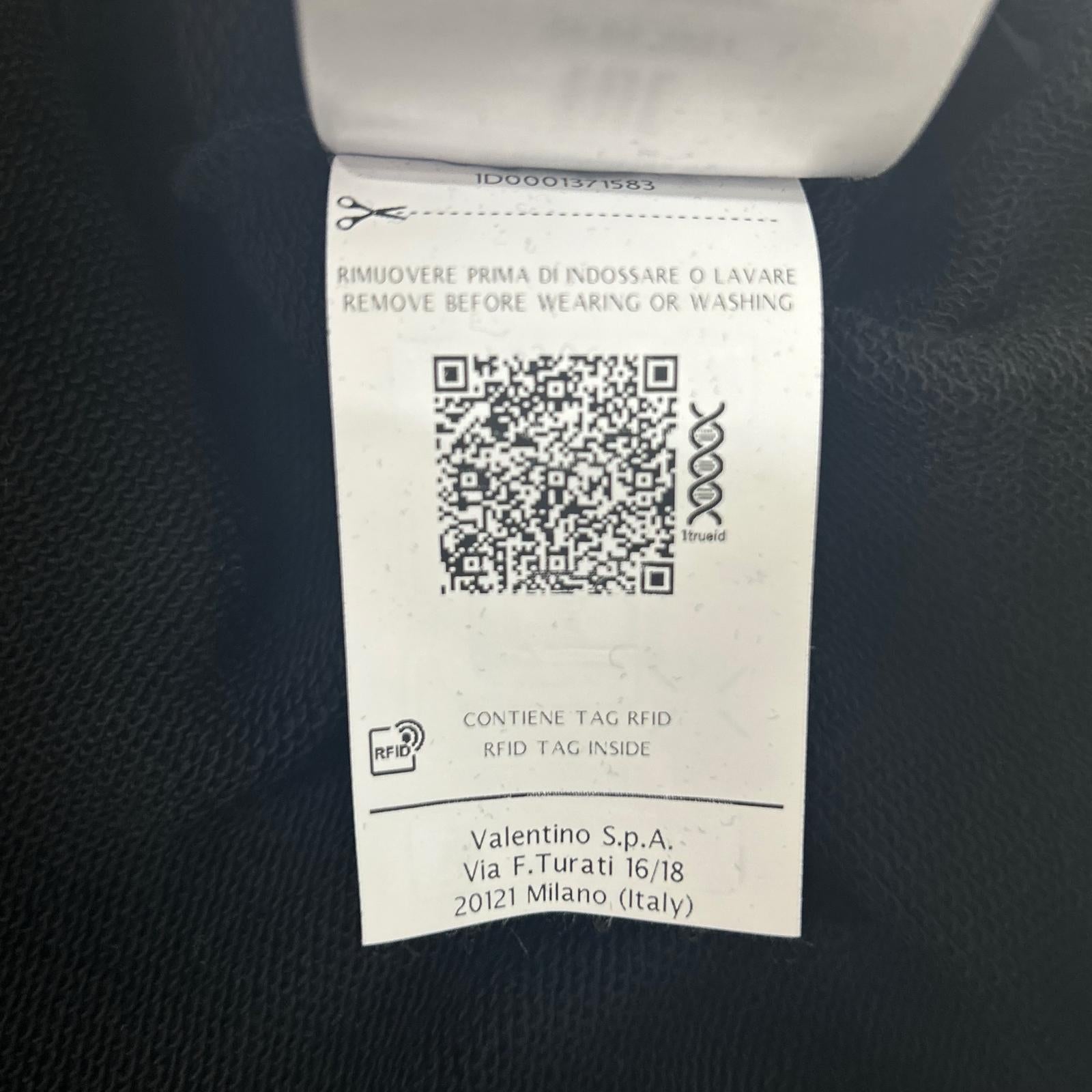 RED VALENTINO 红色华伦天奴 WR3MF07Q61B 黑色蝴蝶结套头衫 上衣