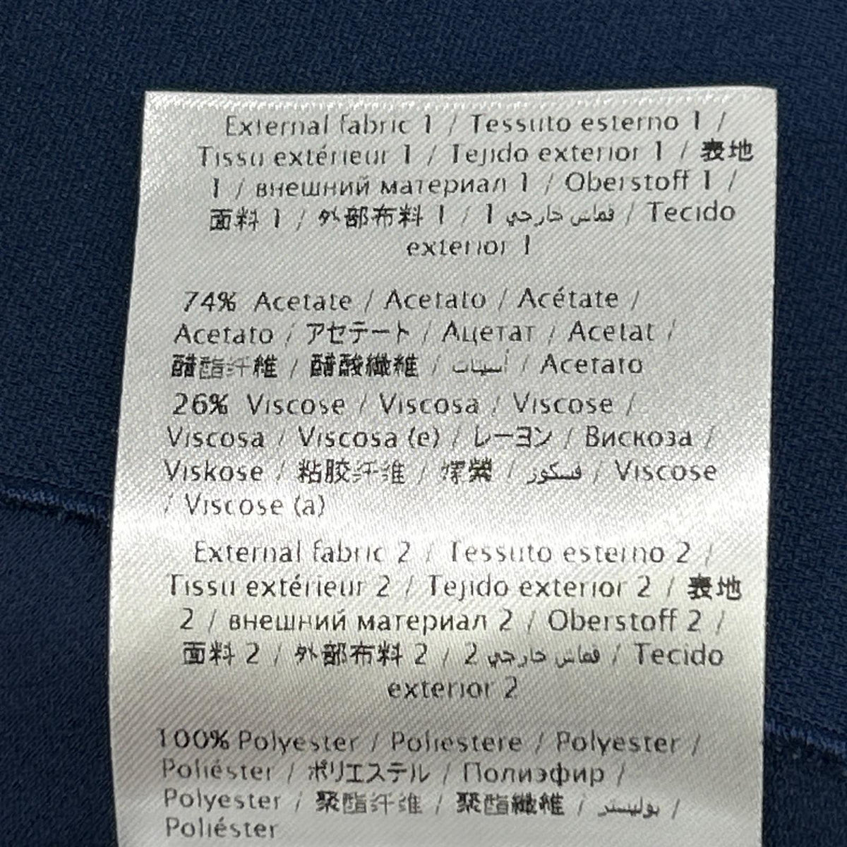 RED VALENTINO レッドヴァレンチノ QR0VA7P001U ネイビー アセテート ワンピース ワンピース