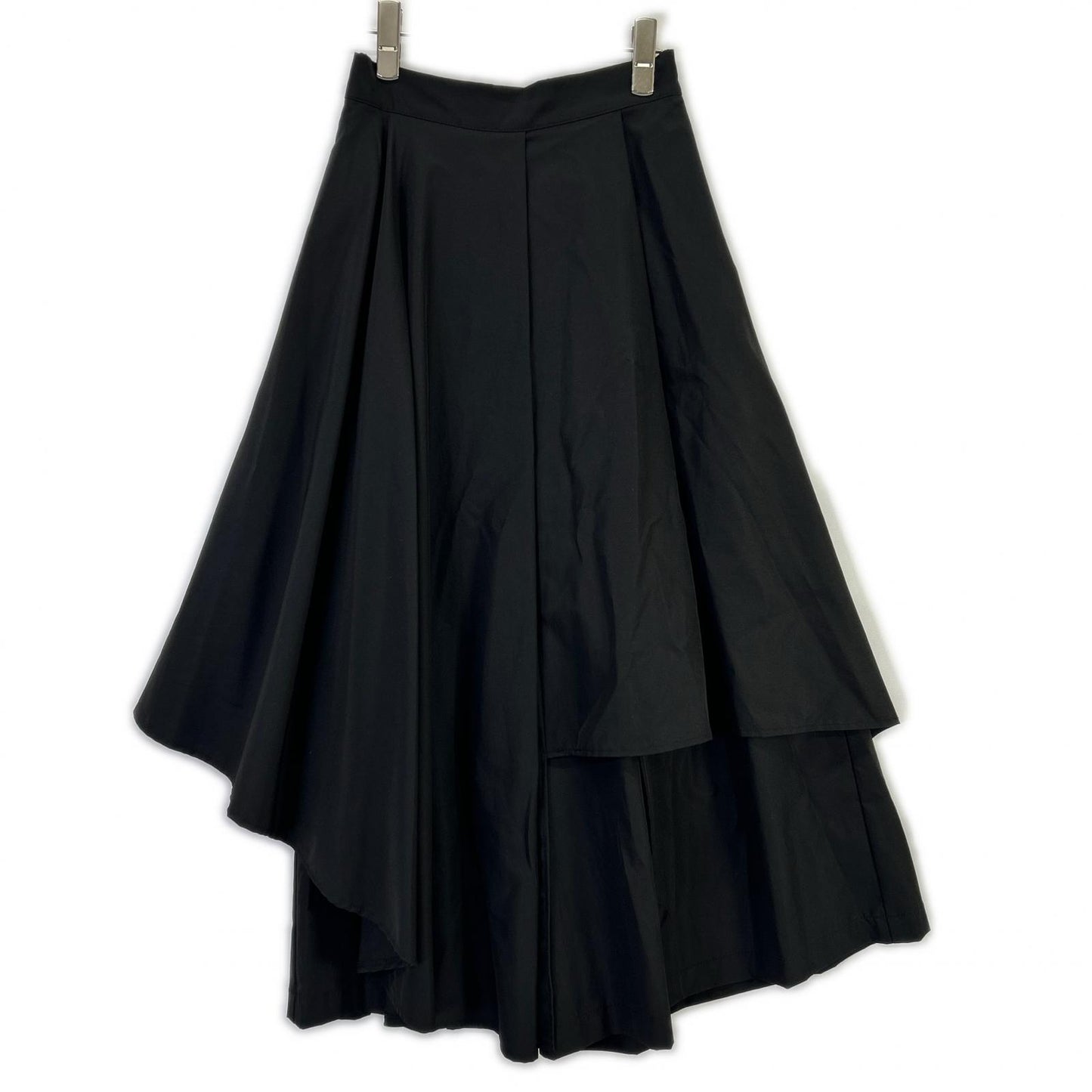 UN3D. UNTHREED 529900700101-05 黑色 ASYMME LAYERED PT 半身裙