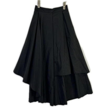 UN3D. UNTHREED 529900700101-05 黑色 ASYMME LAYERED PT 半身裙