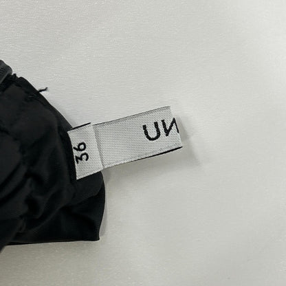 UN3D. UNTHREED 529900700101-05 黑色 ASYMME LAYERED PT 半身裙