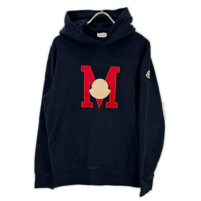 MONCLER J10918G00012 23 Domestic FELPA Logo Hoodie Top