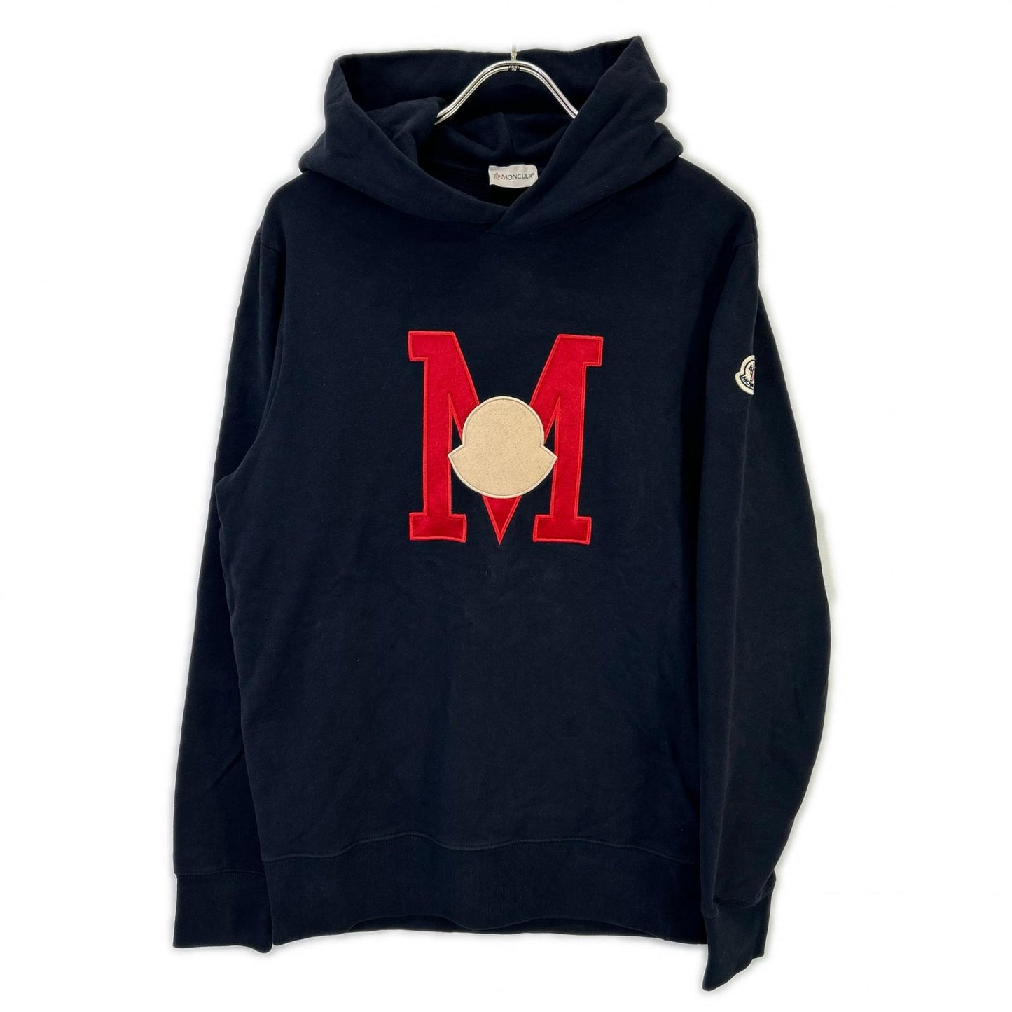 MONCLER モンクレール J10918G00012 23年 国内正規 FELPA ロゴ パーカー トップス