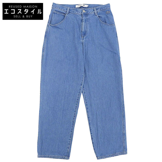 Excellent condition wide-leg denim easy pants bottoms men's light blue HH002J bottoms FR 42 men's
