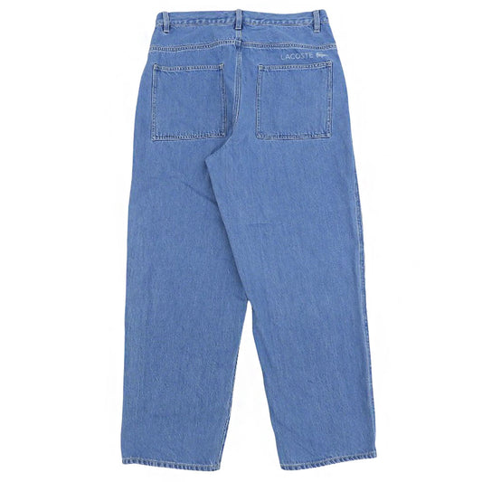 Excellent condition wide-leg denim easy pants bottoms men's light blue HH002J bottoms FR 42 men's