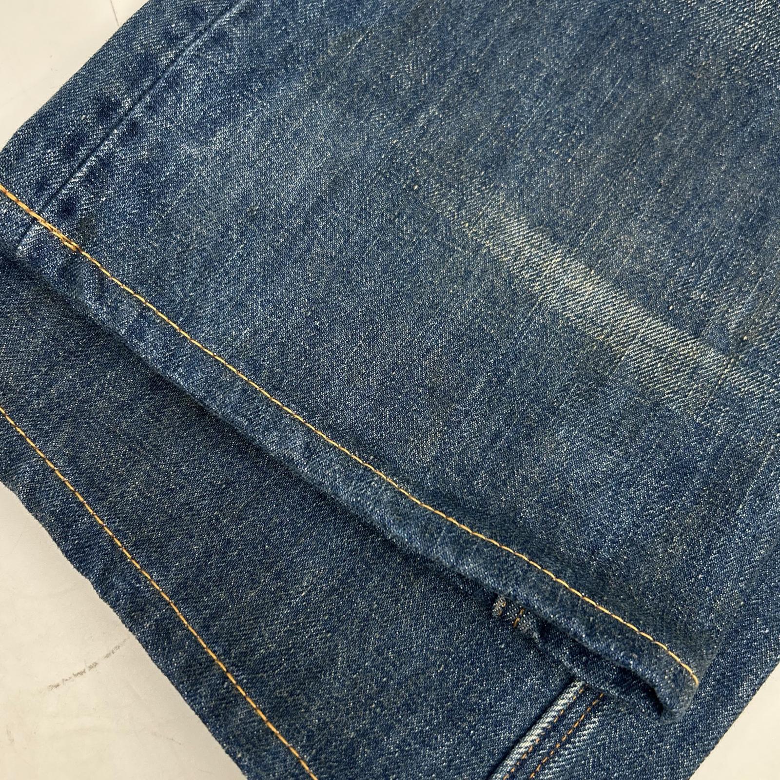 RRL ダブルアールエル USA製 R151RC01 ダメージ加工 PIONEER BUCKLE BACK JEANS ボトムス