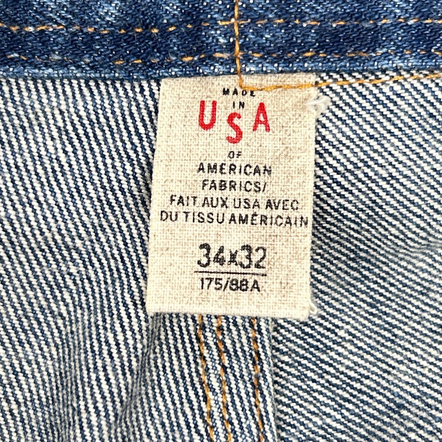 RRL ダブルアールエル USA製 R151RC01 ダメージ加工 PIONEER BUCKLE BACK JEANS ボトムス