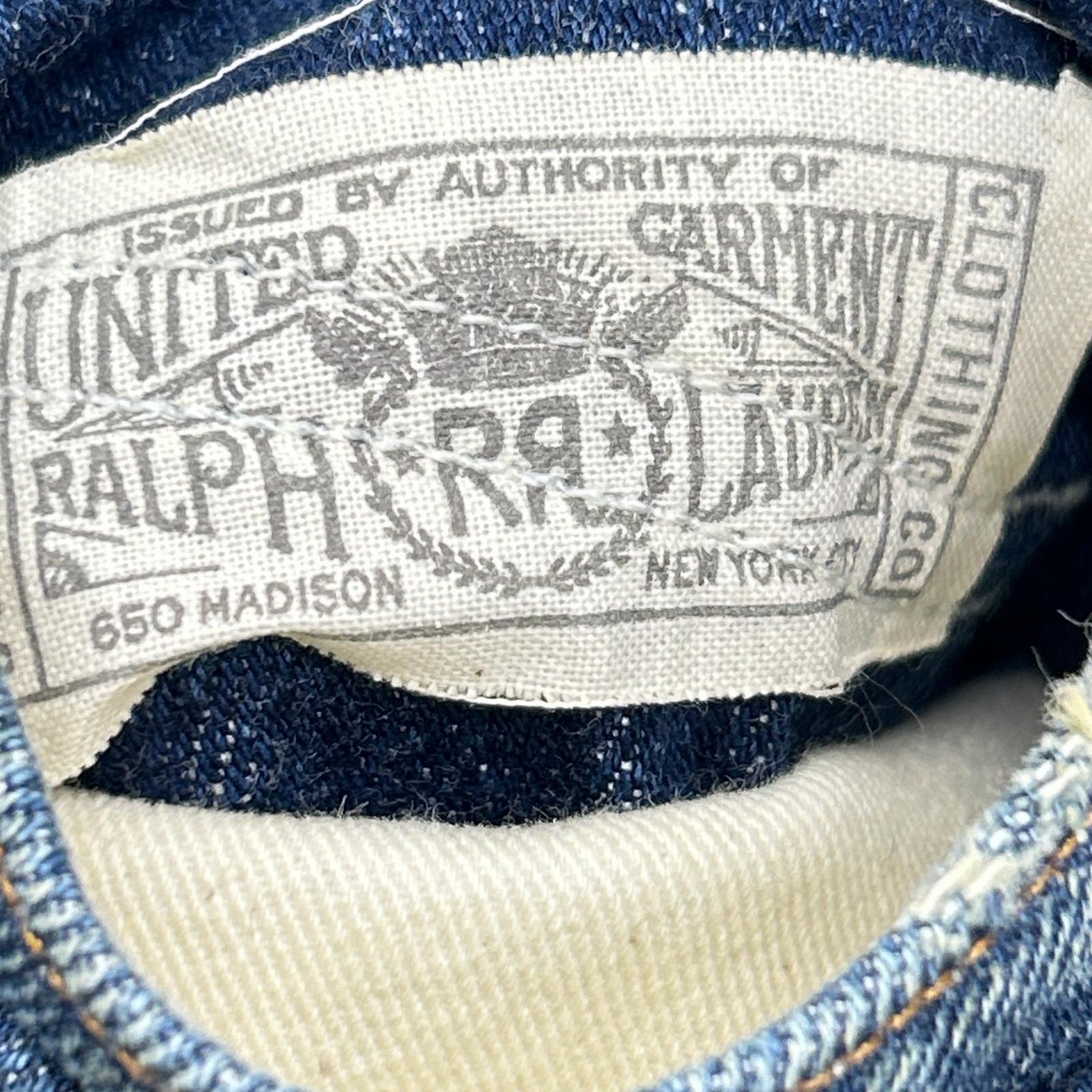 RRL ダブルアールエル USA製 R151RC01 ダメージ加工 PIONEER BUCKLE