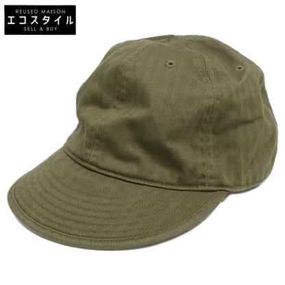 RRL ダブルアールエル ヘリンボーン ツイル サービス キャップ 帽子