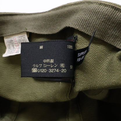 RRL ダブルアールエル ヘリンボーン ツイル サービス キャップ 帽子