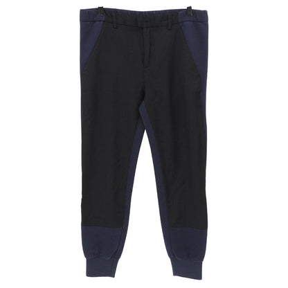 MM6 Panelled Jogger Pants Bottoms Women's Black×Navy S S32KA0312 Bottoms