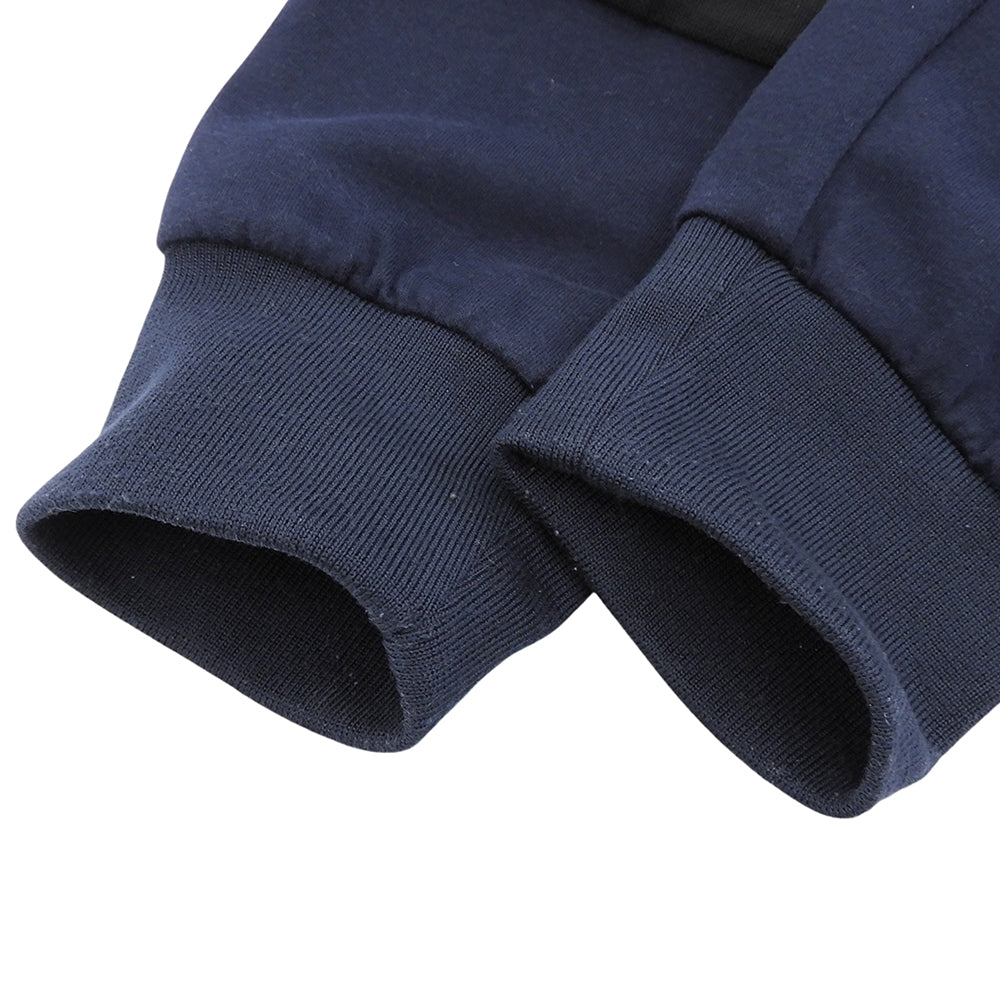 MM6 Panelled Jogger Pants Bottoms Women's Black×Navy S S32KA0312 Bottoms