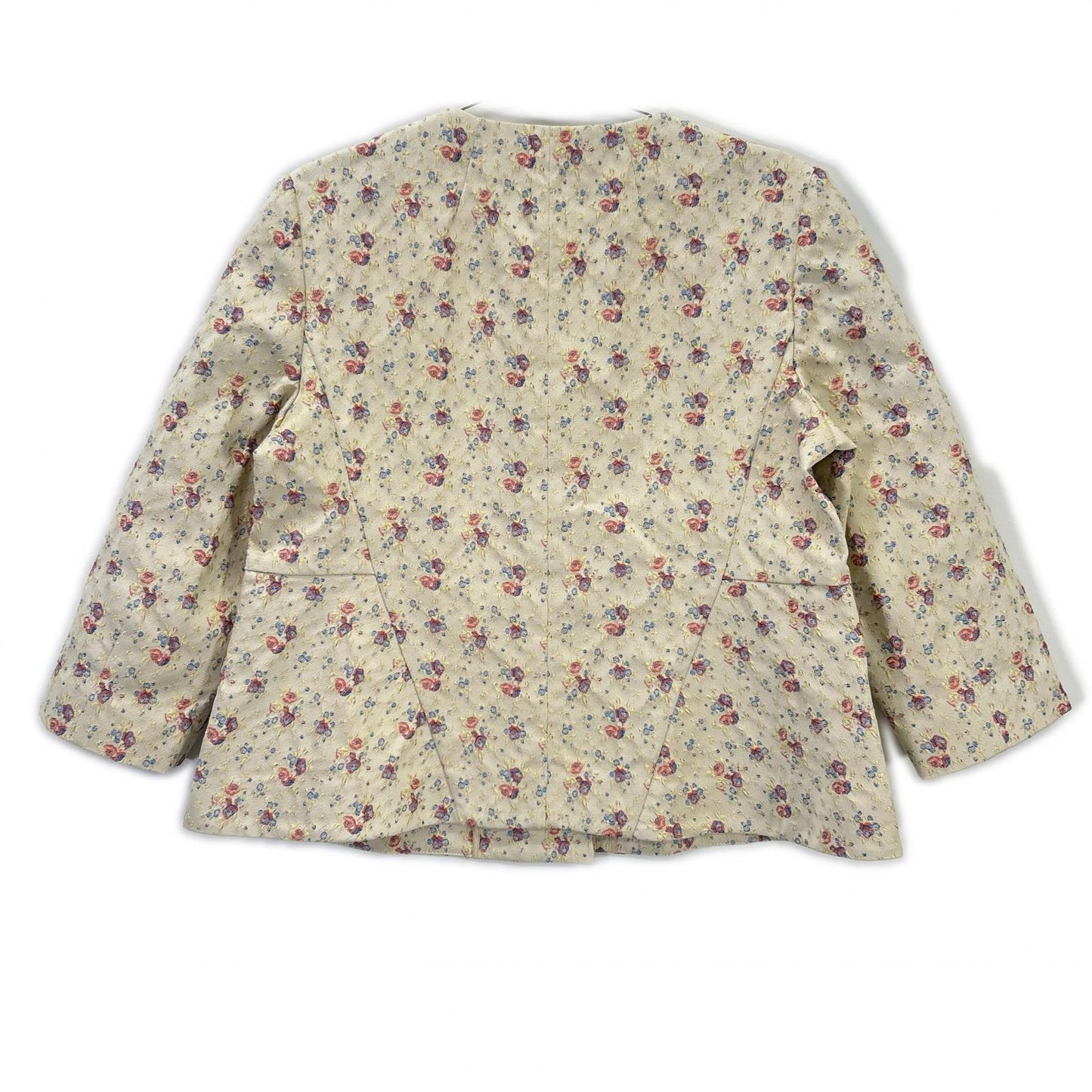 GIMAT15A01TCW33 ｱｲﾎﾞﾘｰ 花柄 ﾉｰｶﾗｰ ｼﾞｬｹｯﾄ ジャケット 42 レディース