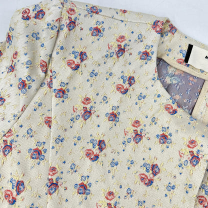 GIMAT15A01TCW33 ｱｲﾎﾞﾘｰ 花柄 ﾉｰｶﾗｰ ｼﾞｬｹｯﾄ ジャケット 42 レディース
