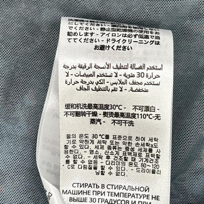 【BY MCQ】ﾈｲﾋﾞｰ 総柄 ｼｱｰ ｵｰﾌﾟﾝｶﾗｰ ｼｬﾂ トップス レディース