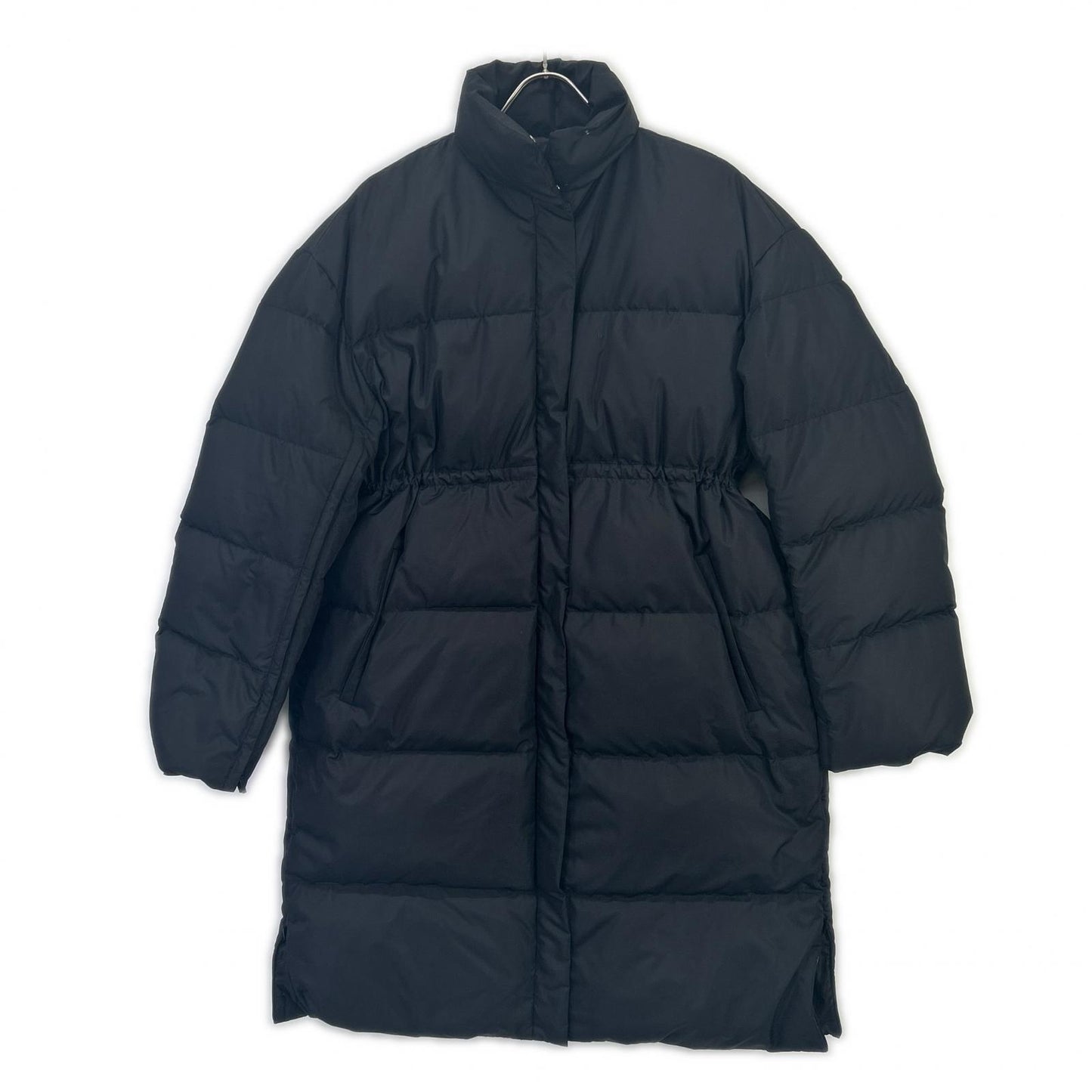 THIRD MAGAZINE A0833FJM501 Black Stand-collar down coat