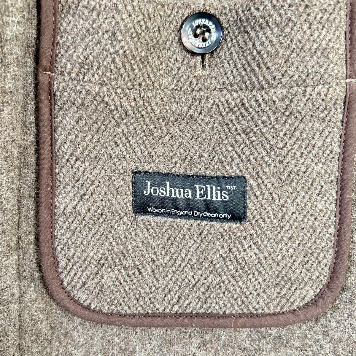 INVERTERE インバーティア Brown JOSHUA ELLIS Wool EATER Long Duffle Coat Coat