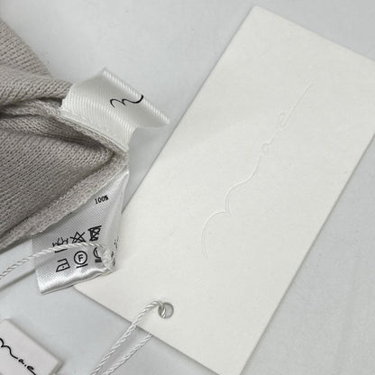 【EVER SERIES】Light Grey Turtleneck Slim Knit Top FREE Women's