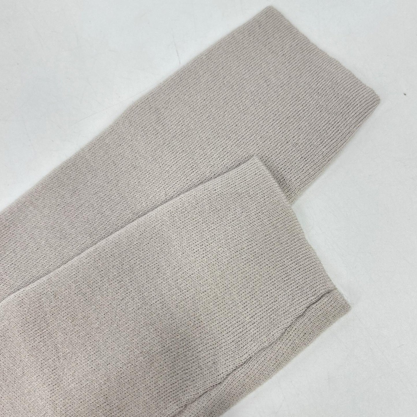 【EVER SERIES】Light Grey Turtleneck Slim Knit Top FREE Women's