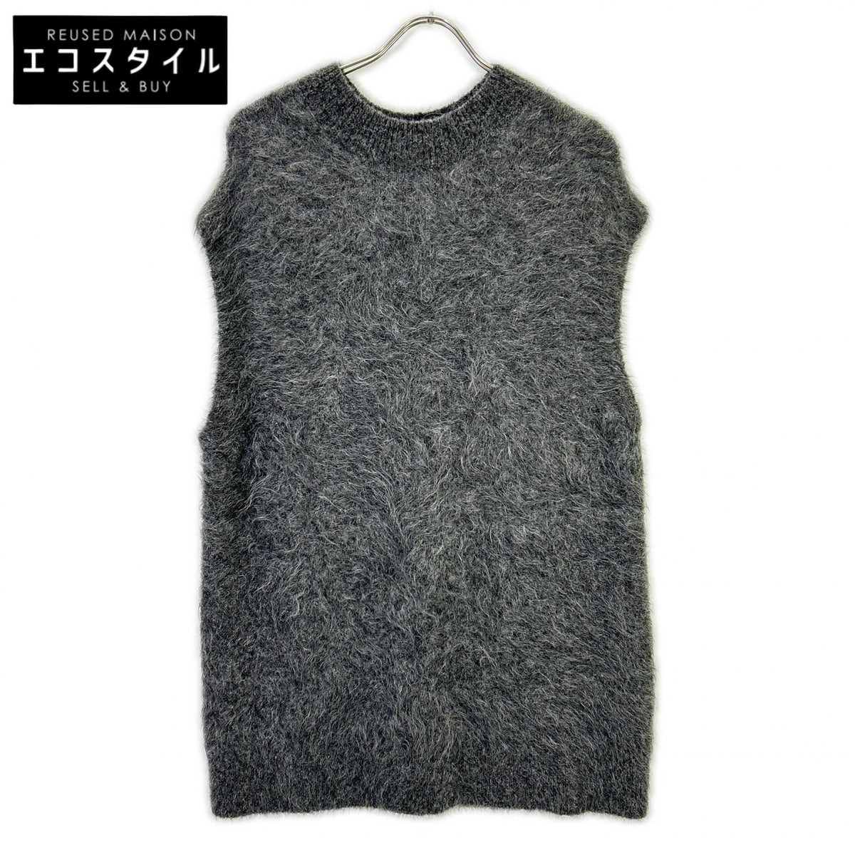 20AMSNI71 灰色 ALPACA VEST 女款 马甲 F