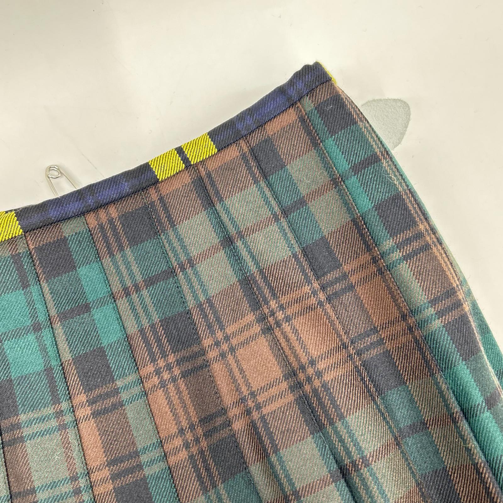 O’Neil of Dublin オニール オブ ダブリン 1524-343-4654 UNITEDARROWS別注 マルチカラーチェック ロングスカート スカート