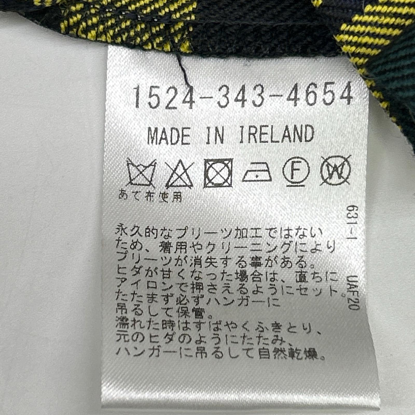 O’Neil of Dublin オニール オブ ダブリン 1524-343-4654 UNITEDARROWS別注 マルチカラーチェック ロングスカート スカート