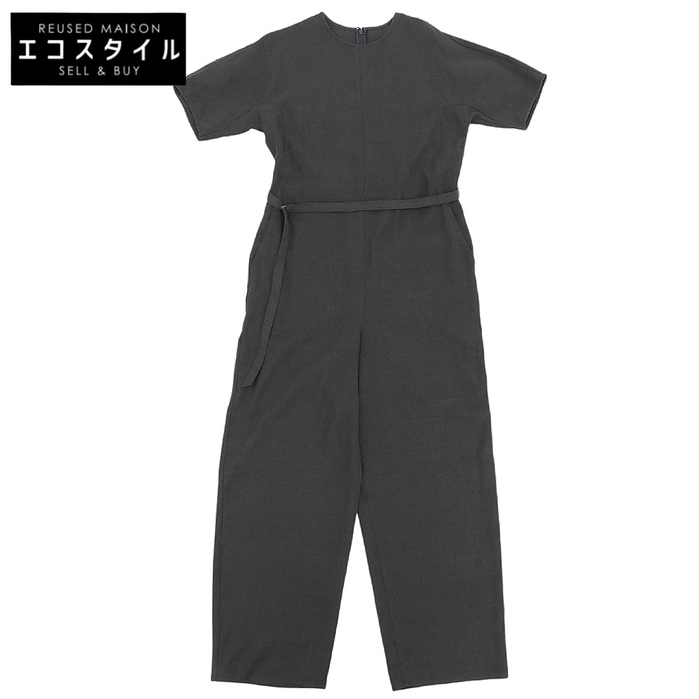 steven alan スティーブンアラン リネン混 SHORT SLEEVE ALL IN ONE オーバーオール オールインワン レディース グレー M 8226-242-0554 オーバーオール オールインワン
