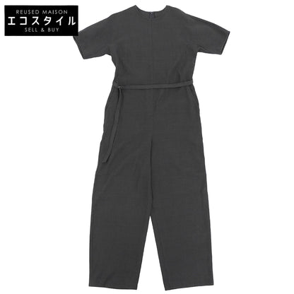 steven alan スティーブンアラン リネン混 SHORT SLEEVE ALL IN ONE オーバーオール オールインワン レディース グレー M 8226-242-0554 オーバーオール オールインワン