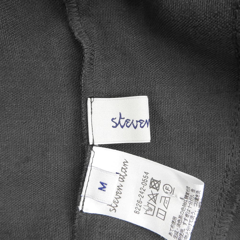 steven alan スティーブンアラン リネン混 SHORT SLEEVE ALL IN ONE オーバーオール オールインワン レディース グレー M 8226-242-0554 オーバーオール オールインワン