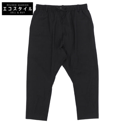 journal standard luxe ジャーナルスタンダード ラックス ウール×ポリエステル イージー サルエルパンツ ボトムス レディース ネイビー S ボトムス