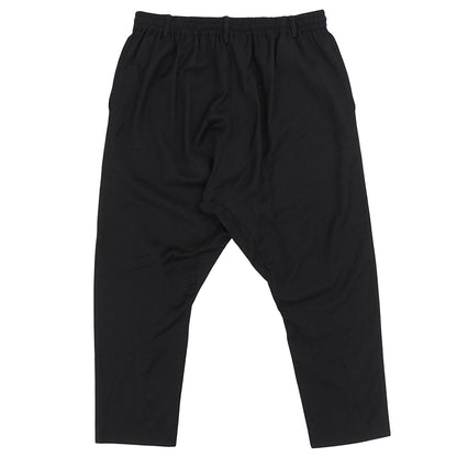 journal standard luxe ジャーナルスタンダード ラックス ウール×ポリエステル イージー サルエルパンツ ボトムス レディース ネイビー S ボトムス