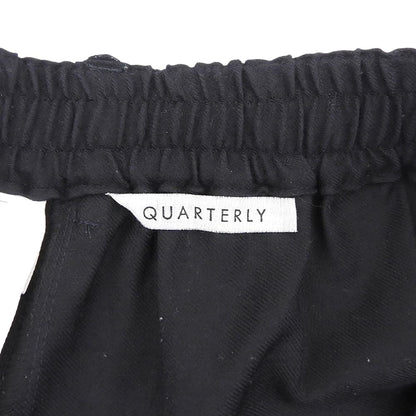 journal standard luxe ジャーナルスタンダード ラックス ウール×ポリエステル イージー サルエルパンツ ボトムス レディース ネイビー S ボトムス