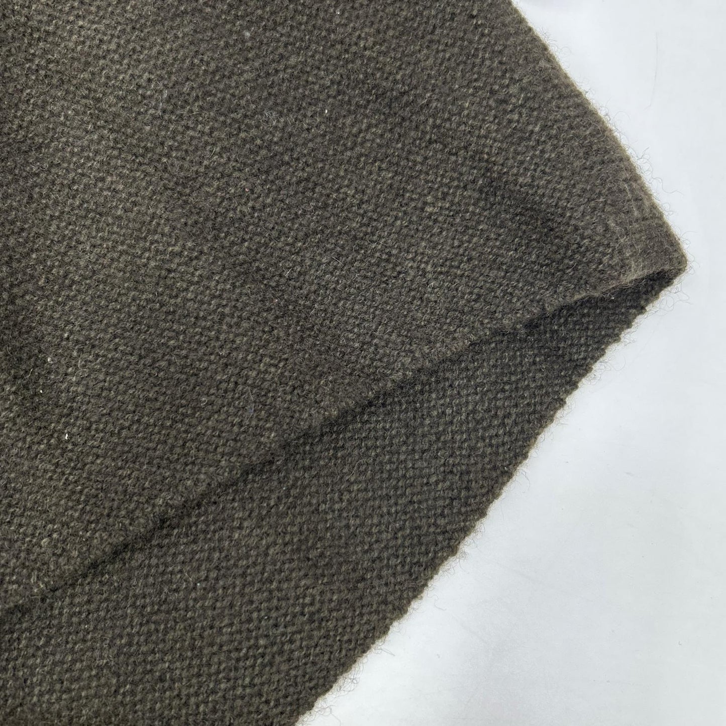 16-570 Green Wool Blend Long Knit Cardigan Women's Top