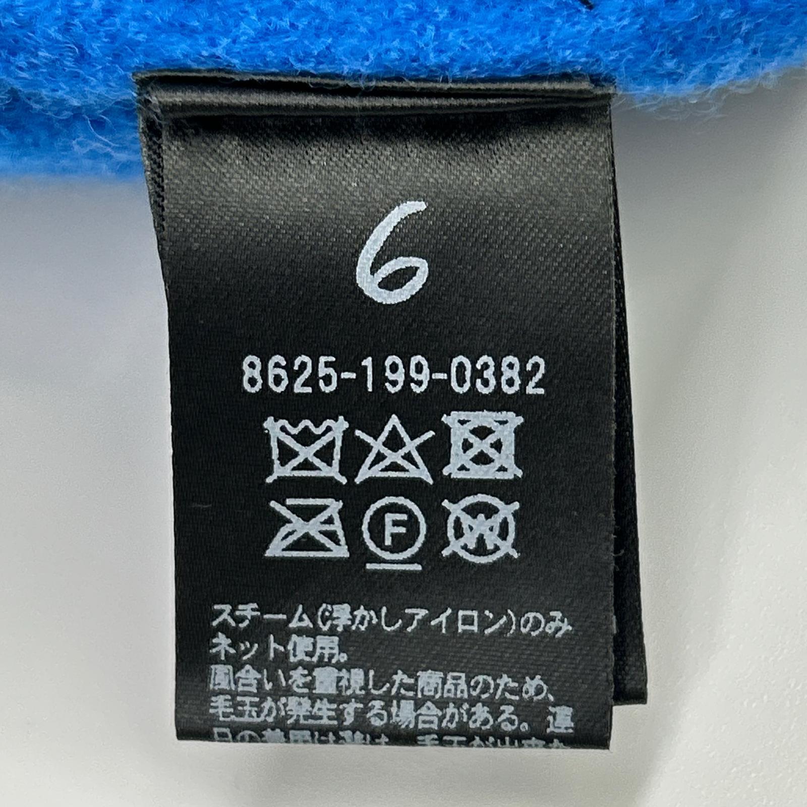 6 ROKU ロク 8625-199-0382 ブルー ウール パイピング チロリアンジャケット ジャケット