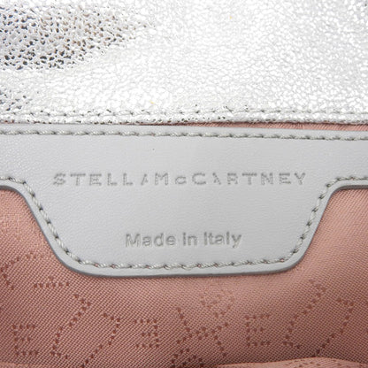 STELLA McCARTNEY ステラマッカートニー ファラベラ ミニ フラップ ショルダーバッグ レディース シルバー ショルダーバッグ