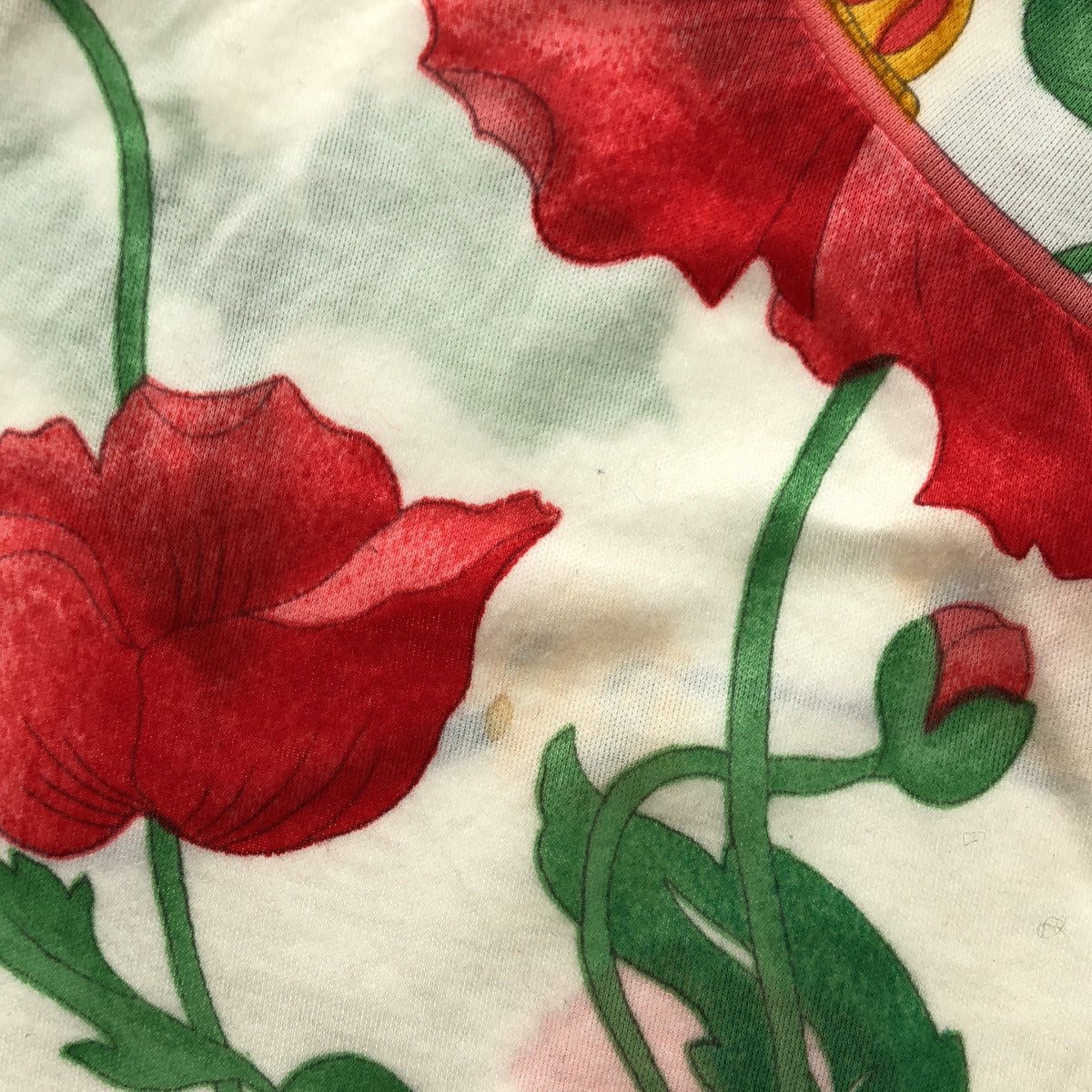 LEONARD レオナール Ivory Cotton Floral Print Cut-and-Sew Top and Skirt Two-Piece Set Suit Set-Up