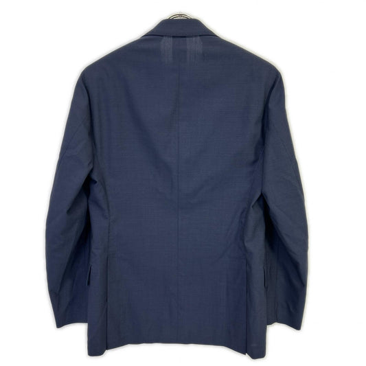 LARDINI ラルディーニ JI801AQ ネイビー ウール100 ブートニエール付 3Bテーラードジャケット ジャケット