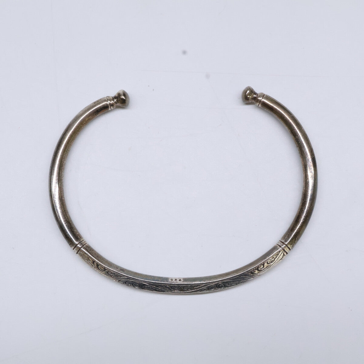 Suman Dhakhwa スーマンダックワ SD-B58 925 Square Leaf Carving Cuff
