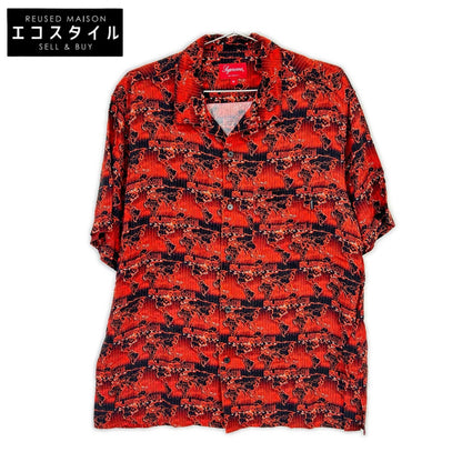 18SS ﾚｯﾄﾞ World Famous Rayon Shits トップス M メンズ