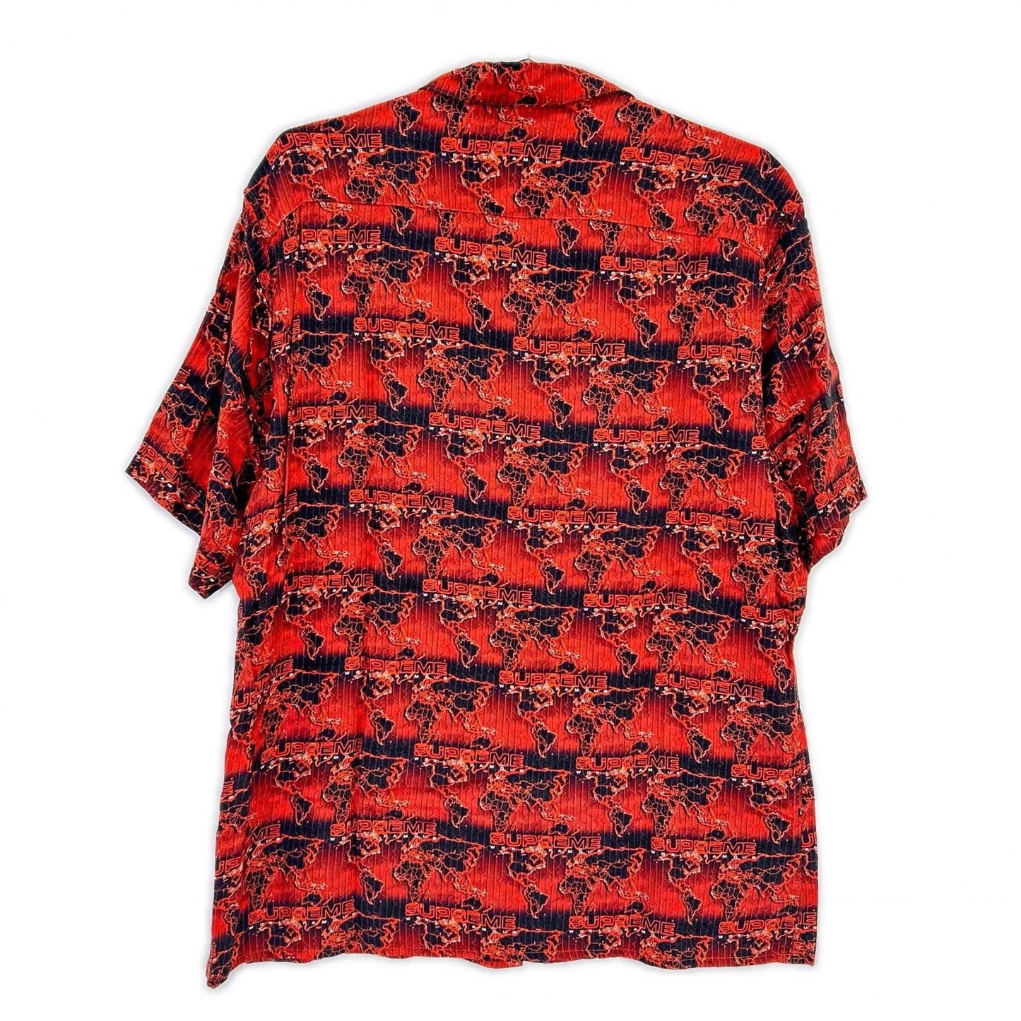 18SS ﾚｯﾄﾞ World Famous Rayon Shits トップス M メンズ