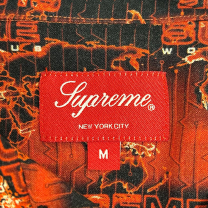 18SS ﾚｯﾄﾞ World Famous Rayon Shits トップス M メンズ
