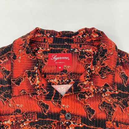 18SS ﾚｯﾄﾞ World Famous Rayon Shits トップス M メンズ